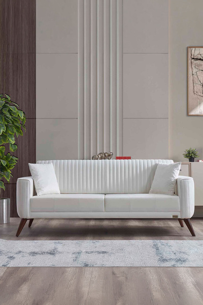 İYENA HOME LİVİNG Havana Sırt Mekanizmalı 3'lü Koltuk Kanepe