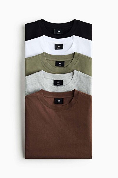H&M 5-pack Regular Fit T-shirts
