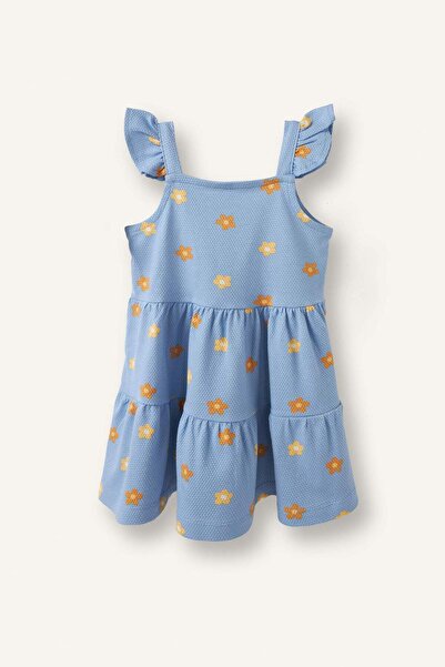 DeFacto Floral Strap Dress Baby Girl H8449A526Hs