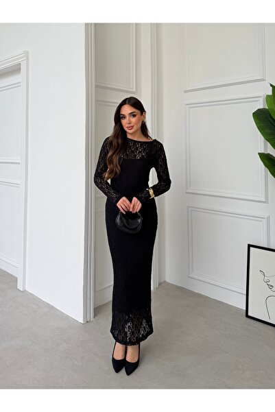 Aryesa butik dantelli elbıse