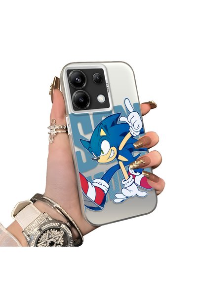 ucuc Xiaomi Redmi Note 13 Pro 5g Compatible Hard Acrylic Back Silicone Edge L...