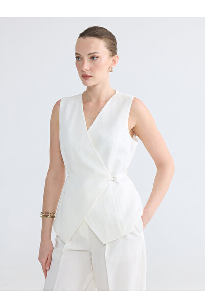 LC Waikiki Double Breasted Women's Classic Waistcoat