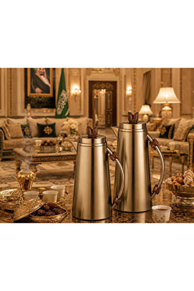 Dania ✨   Luxury Tea & Coffee Thermos Set - 1L Each Thermos |   Elegant Desig...