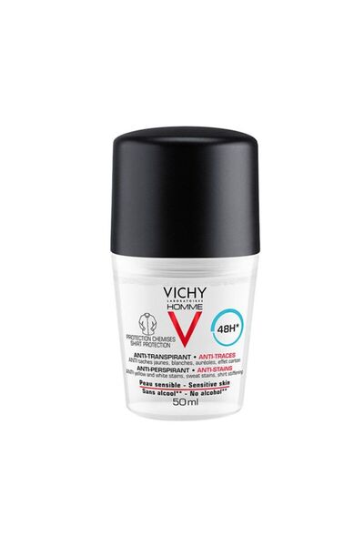 Vichy مزيل عرق رول أون لمدة 48 ساعة بدون علامات