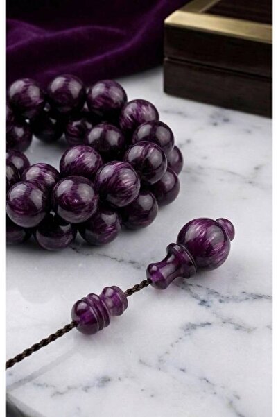 Default Fatouran purple rosary for sale - fatouran - 45 - 12 mm - streaky purple