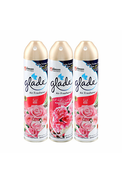 Glade Aerosol 2 Rose 330ml + Peony 330ml