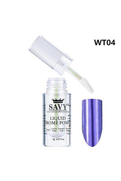 OEM Pigment pentru unghii, Pudră lichidă cu efect de crom, WT04