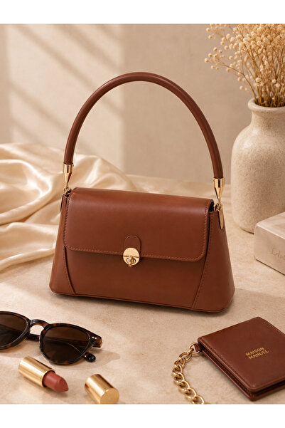 Sellini Mirella Leather Women's Bag Brown
