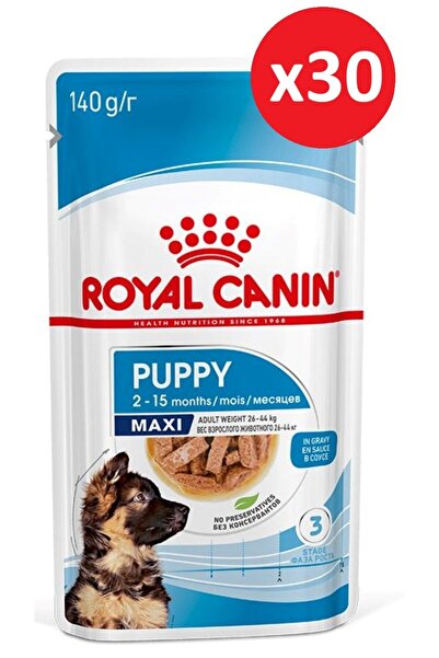 Royal Canin Maxi Puppy Yavru Köpek Yaş Maması 140 Gr x 30 Adet