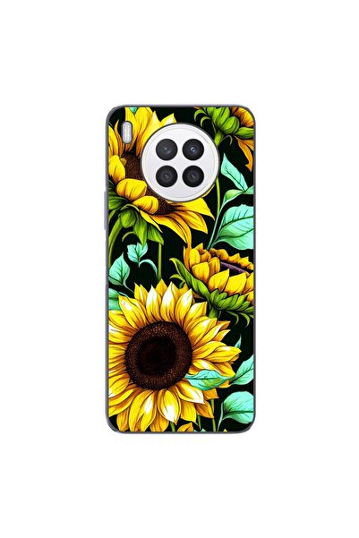 OEM Husa compatibila cu Huawei Nova 8i Silicon Gel Tpu Model Floarea Soarelui AI