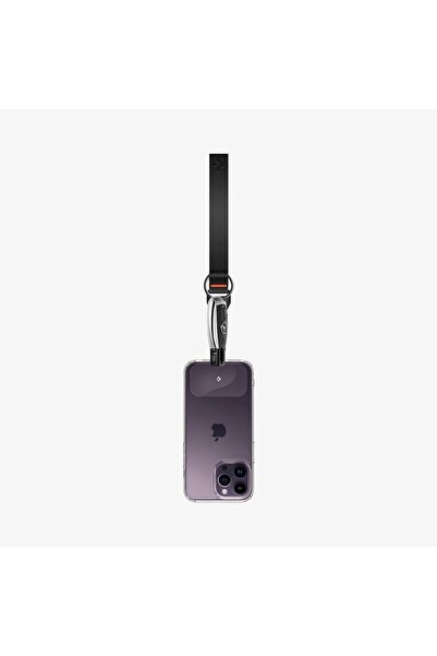 Spigen حزام معصم عالمي مع مشبك مغناطيسي لحمل الهاتف باللون الأسود - ASD05860