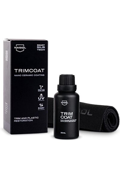 Yıldızan zkra shop Trimcoat Araç Plastik Yenileme ve Koruma için Seramik Kapl...