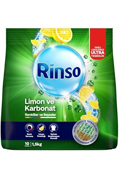 Yıldızan zkra shop Rinso Toz Çamaşır Deterjanı Limon ve Karbonat Renkliler ve...