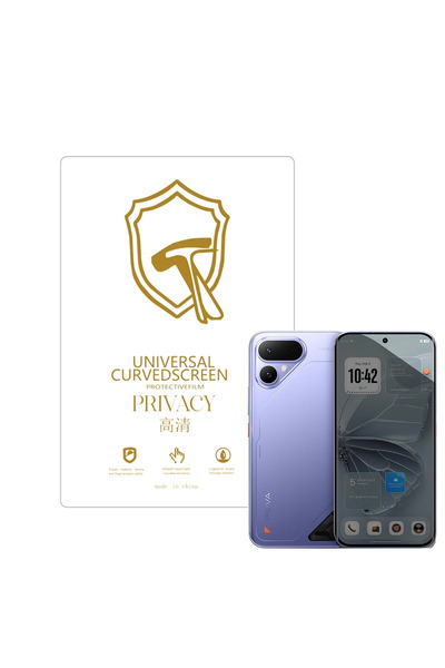 Microcase Tecno Pova Curve 2 ile Uyumlu Privacy Gizlilik Filtreli Hayalet Nan...