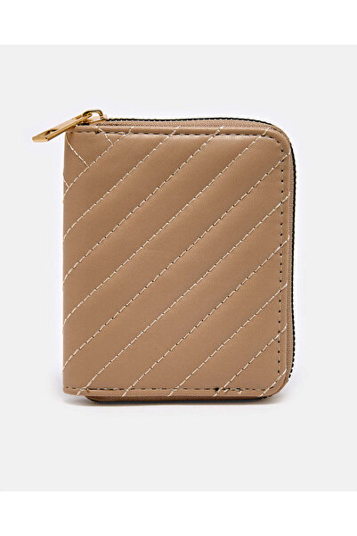REDTAG Women Beige Quilted Purse