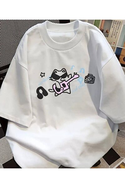 bellanova Unisex Oversize T-shirt με στάμπα Streetwear Άνετη εφαρμογή Daily P...