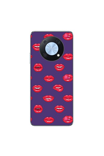 OEM Husa compatibila cu Huawei Nova Y90 Silicon Gel Tpu Model Buze Pattern
