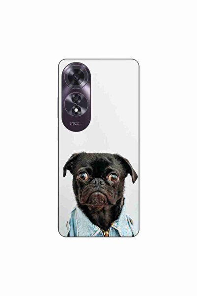 OEM Husa compatibila cu Oppo A60 4G Silicon Gel Tpu Model Pug Fashion