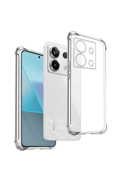 lemontti Husa Shockproof Silicon Xiaomi Redmi Note 13 Pro 5G / Poco X6 Transp...