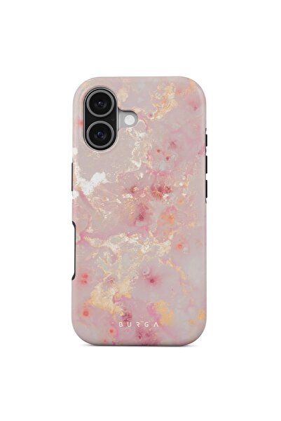 BURGA Husa Dual Layer Magsafe Golden Coral iPhone 17