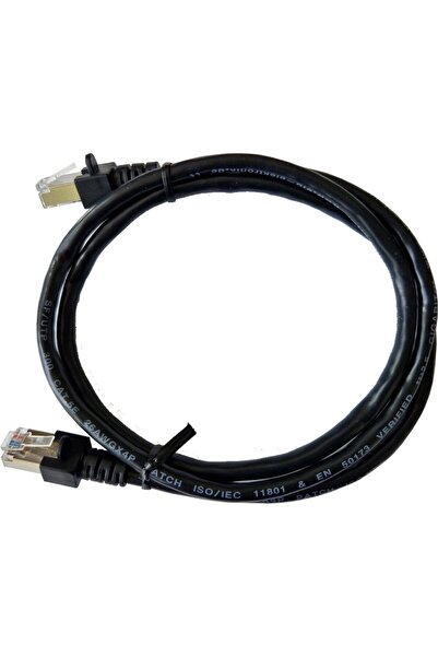 EFB Cablu patch RJ45 SF/UTP Cat.5e PVC CCA 5.00m negru