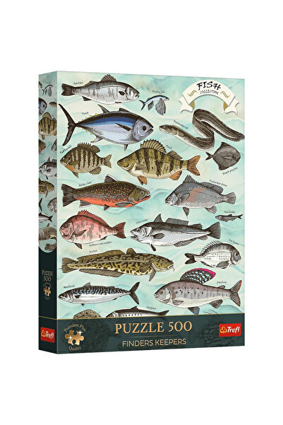 Trefl Puzzle 500 Finders Keepers: Ryby