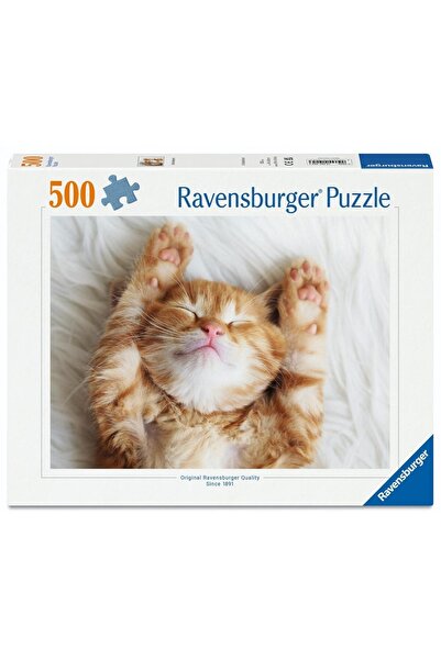 RAVENSBURGER Puzzle 500 Pisică Roșie
