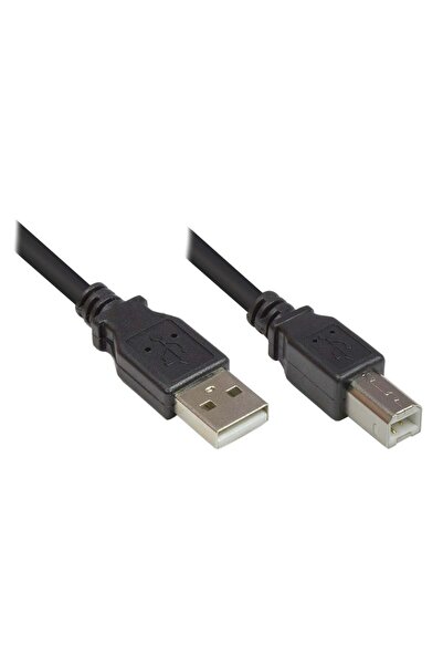 Good Connections Cablu USB 2.0 A-B, negru. 0,5m