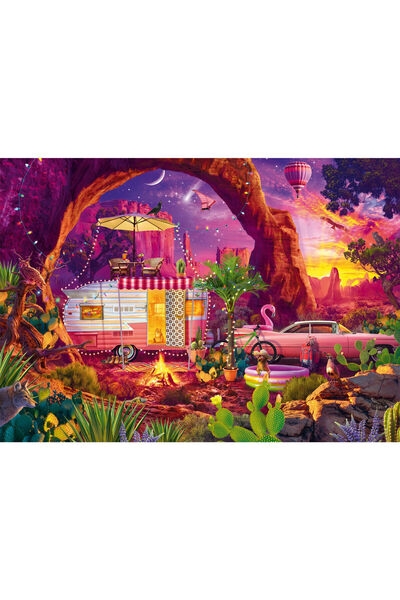 Schmidt Spiele Puzzle PQ 1000 Jeff Haynie Stop în deșert