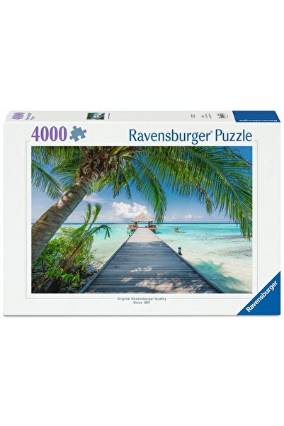 RAVENSBURGER Puzzle 4000 Plaja Visurilor în Maldive