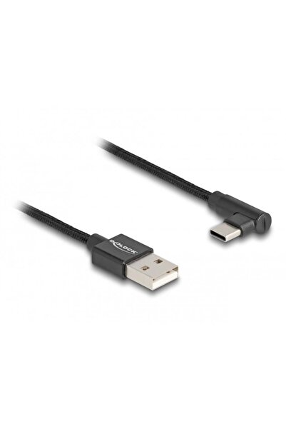 DELOCK Cablu USB 2.0 Tip-A mamă la USB Tip-C tată 0,5m