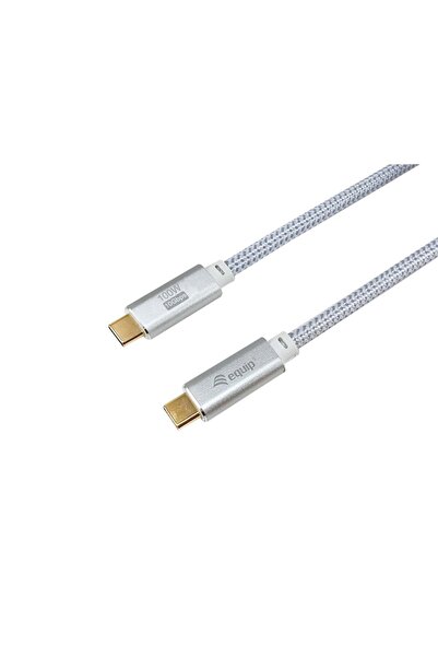 EQUIP Kabel USB-C3.2->C Gen2 4K PD100W St/St 3.00m wei√ü