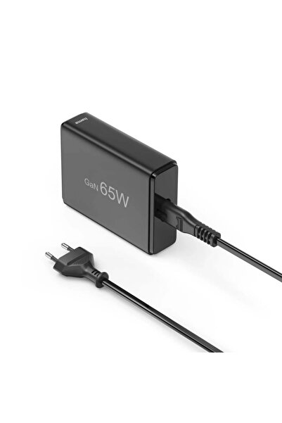 Hama GaN 65W PD/QC 2x USB-C, 2x USB-A negru