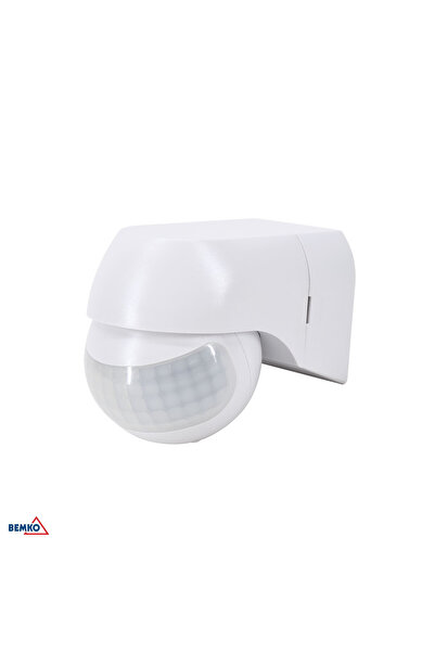 Bemko Senzor de miscare PIR 800W 180* negru