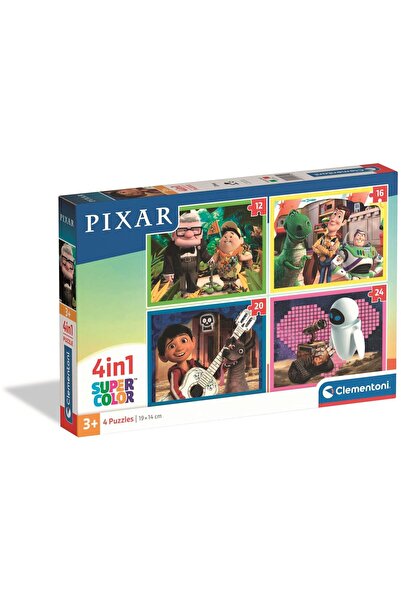 CLEMENTONI Puzzle 4 în 1 Pixar