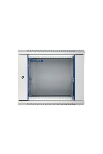 Extralink Rack de server 9U 600x600 gri, montat pe perete.