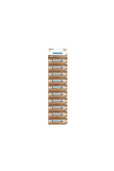 Philips Baterie AAA LR03 10 bucăți alcaline