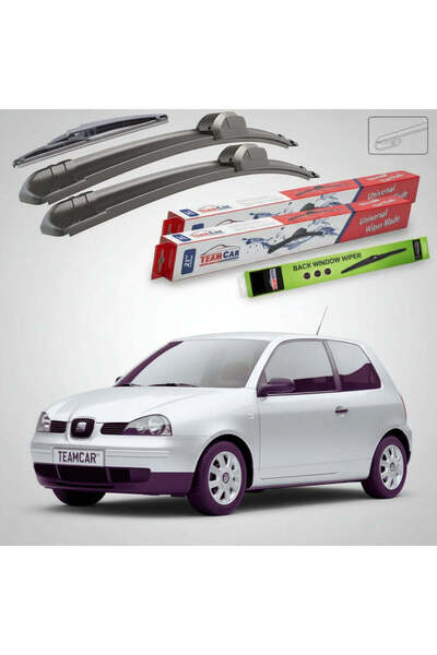 TEAMCAR Υαλοκαθαριστήρες Seat Arosa 6H 1999-2004 |   Σετ Επίπεδων Στηριγμάτων...