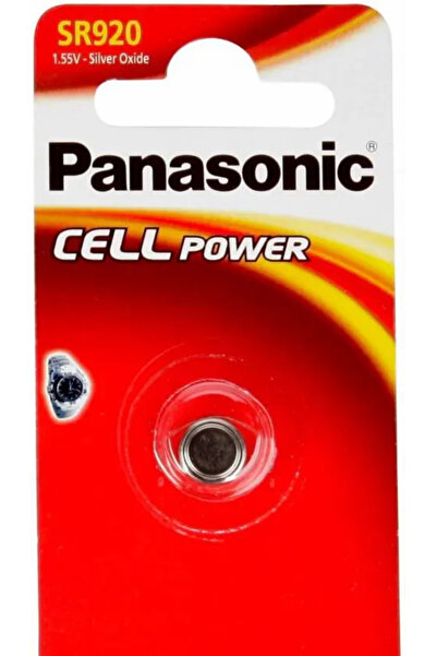 PANASONIC Baterie de argint SR920 / AG6 / 370 1,55V