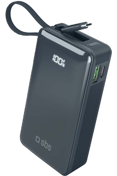 SBS TTBB10000LCDTCPD20B bank mocy 10000 mAh Niebieski