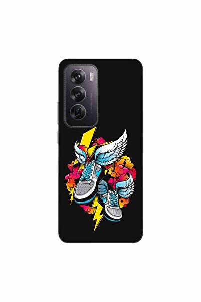 OEM Husa compatibila cu Oppo Reno12 Pro Silicon Gel Tpu Model Fashion Sneakers