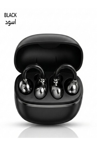 HIE-Q AASHZ Freeclip 4 Clip-on OWS Headset, Open-Ear Design, Hi-Fi Audio, Blu...