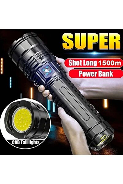 Arabest 1PCS LED Flashlight,Ultra-Bright Tactical Flashlight,15000mAh Battery...