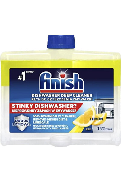 Finish Set 3 x Solutie Curatare Masina Spalat Vase Finish, Lamaie, 250 ml