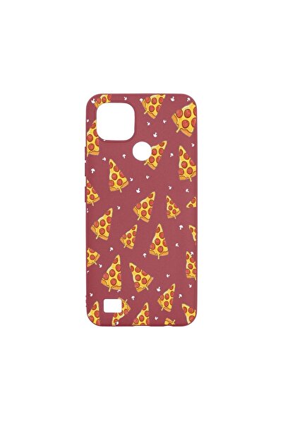 bestcase Husa Silicon, Compatibila Cu Realme C21, Pizza, rezistenta la uzura,...