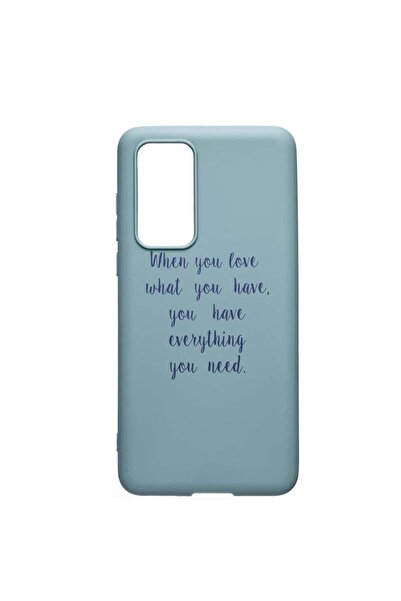 bestcase Husa Huawei P40, Love, rezistenta la uzura, anti-alunecare, din sili...