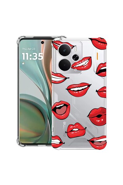 bestcase ¬Æ Husa Anti Shock Compatibil cu Poco M7 Pro 5G, cu Design Lips - Ki...