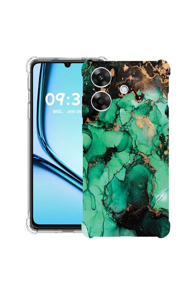 bestcase ¬Æ Husa Anti Shock pentru Realme Note 60 / Note 60X cu Design Dark M...