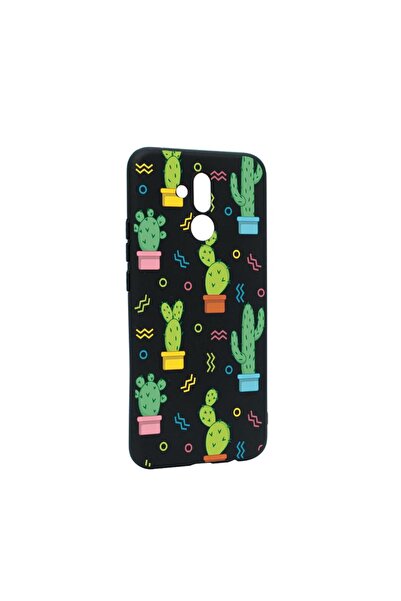 bestcase Husa Silicon Compatibila Cu Huawei Mate 20 Lite, Cactus, rezistenta ...