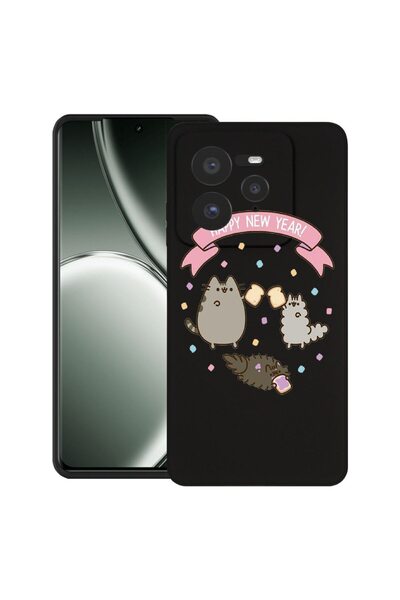 bestcase ¬Æ Husa pentru Realme GT 7 Pro cu Design Happy New Year, TPU Mat Ult...